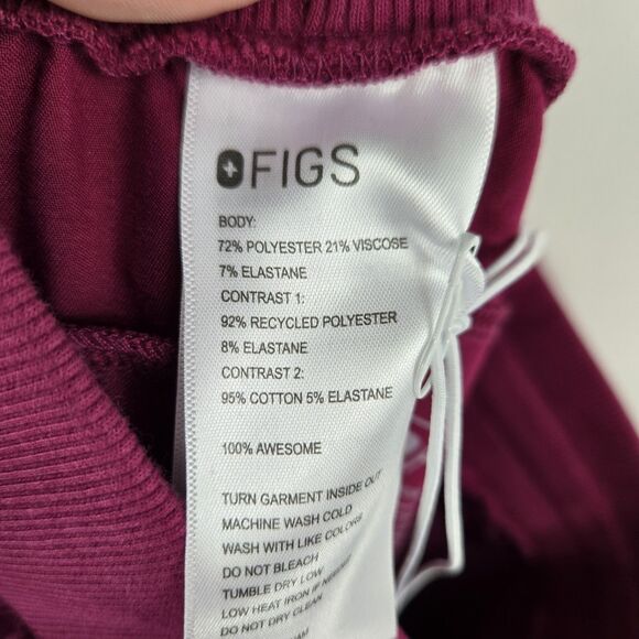 Figs Size XXS/Tall Pink Boston Slim Tall Jogger Scrub Pants 840247413351 NWT - Picture 6 of 7